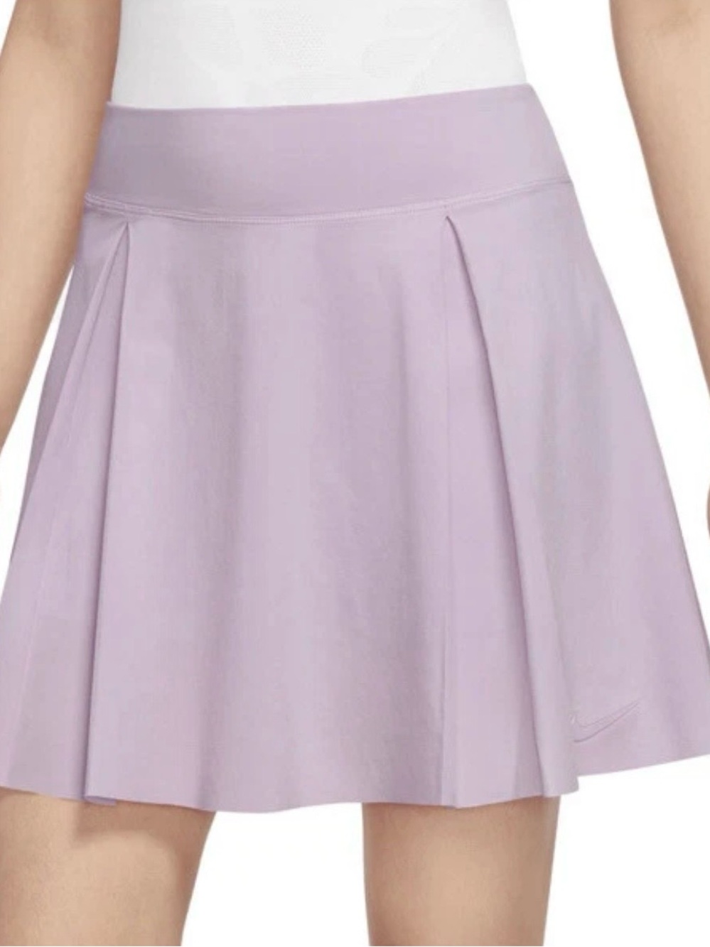 Nike Women's Dri-fit Lavender Pleated Tennis Skirt
